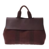 Hermes Hermes Valparaiso MM Brown Unisex Towalchaburon / Leather Handbags AB Rank Used Sinkjo