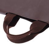Hermes Hermes Valparaiso MM Brown Unisex Towalchaburon / Leather Handbags AB Rank Used Sinkjo