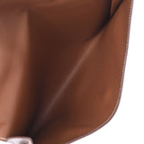 Hermes Hermes Pochette Trio Brown○R链（1988年左右）UniSEX Vogulene离合器袋AB排名使用Silgrin