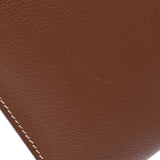 Hermes Hermes Pochette Trio Brown○R链（1988年左右）UniSEX Vogulene离合器袋AB排名使用Silgrin