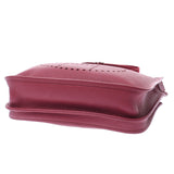 HERMES エルメス エヴリン3 PM ルビー シルバー金具 □P刻印(2012年頃) ユニセックス トリヨンクレマンス ショルダーバッグ Aランク 中古 銀蔵