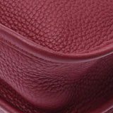 HERMES エルメス エヴリン3 PM ルビー シルバー金具 □P刻印(2012年頃) ユニセックス トリヨンクレマンス ショルダーバッグ Aランク 中古 銀蔵