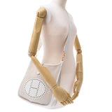 Hermes Hermes Evelin PM白金支架□G刻（2003年左右）男女皆宜的TOWA / TRIYO CLOMANCE单肩包B等级使用水池