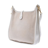 Hermes Hermes Evelin PM白金支架□G刻（2003年左右）男女皆宜的TOWA / TRIYO CLOMANCE单肩包B等级使用水池