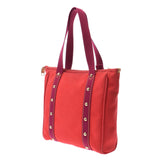 Louis Vuitton Louis Vuitton Antigua Caba MM Red M40034 Ladies Cotton Canvas Handbag B Rank Used Silgrin