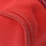 Louis Vuitton Louis Vuitton Antigua Caba MM Red M40034 Ladies Cotton Canvas Handbag B Rank Used Silgrin