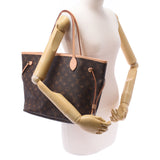 Louis Vuitton Louis Vuitton Monogram从不全MM M41177女装Monogram Canvas手提包新的Sanko