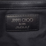 Jimmy Choo Jimmy Choo Derek BBM白色/黑色男女通用皮革离合器袋AB排名使用Silgrin