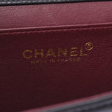 CHANEL シャネル マトラッセ ミニ チェーンショルダー 黒 ゴールド金具 レディース ラムスキン ショルダーバッグ ABランク 中古 銀蔵