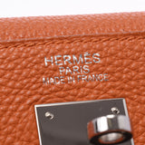 HERMES エルメス ケリー35 内縫い 2WAY フー シルバー金具 □K刻印(2007年頃) ユニセックス トゴ ハンドバッグ ABランク 中古 銀蔵