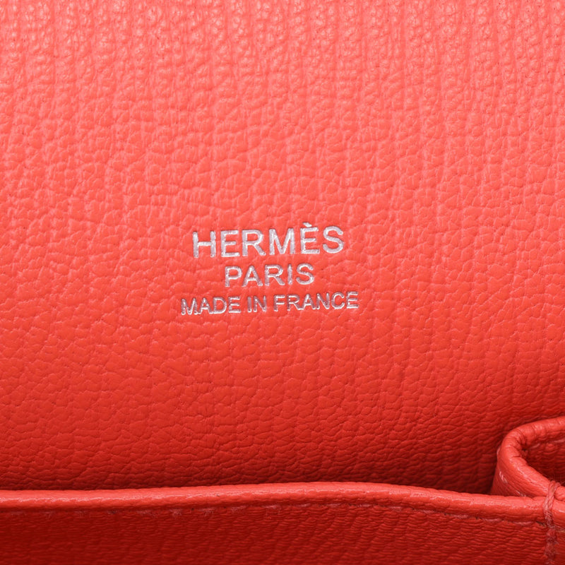 Hermes Hermes Jipusier 28玫瑰斋浦尔银配件□P雕刻（2012年左右）女士Triyo钢铁单肩包A排名二手水槽