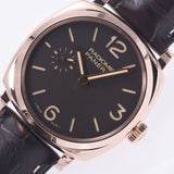 OFFICINE PANERAI オフィチーネパネライ ラジオミール 1940 オロロッソ PAM00513 メンズ RG/革 腕時計 手巻き ブラウン文字盤 Aランク 中古 銀蔵