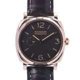 OFFICINE PANERAI オフィチーネパネライ ラジオミール 1940 オロロッソ PAM00513 メンズ RG/革 腕時計 手巻き ブラウン文字盤 Aランク 中古 銀蔵