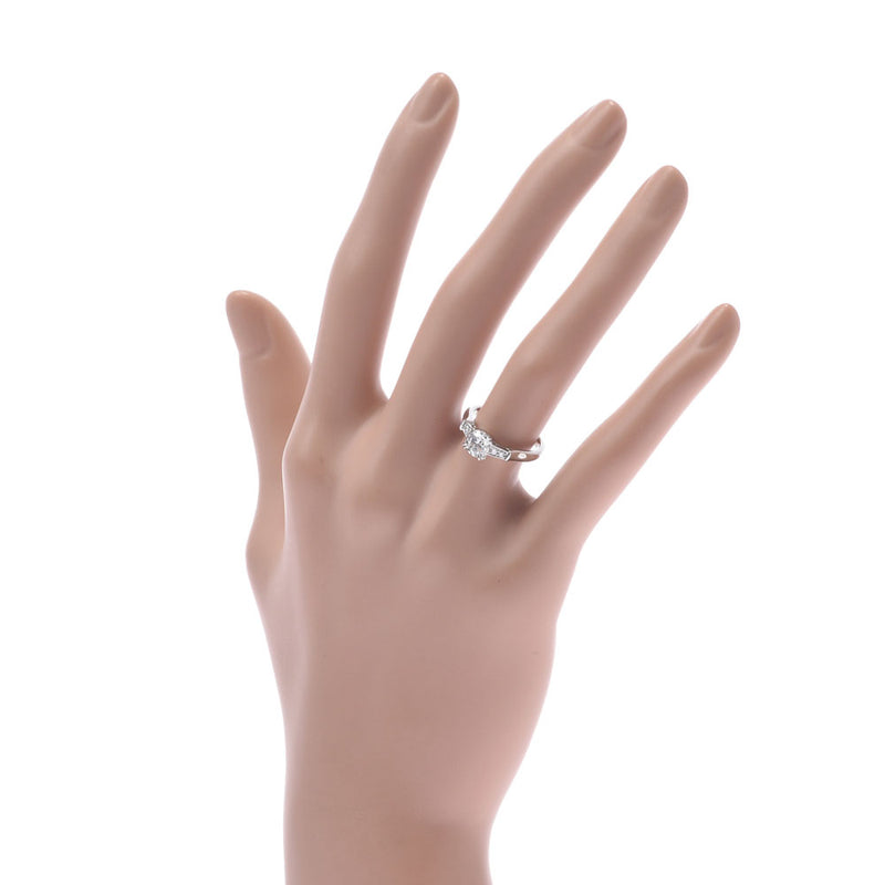 Harry Winston Harry Winston Trist Ring Diamond 0.73ct D-VVS2-EX Women's PT950 Platinum Ring / Ring A-Rank Used Silgrin