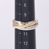 Cartier Trinity 3-color 5010 ladies K18 YG / WG / PG ring ring