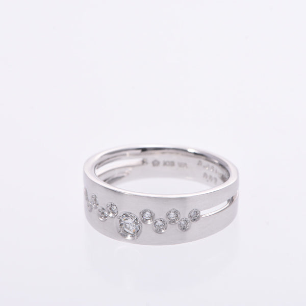 Other Festaria Festalia Diamond 0.084 / 0.07ct No. 12 Unisex K18WG Ring / Ring A Rank Used Silgrin