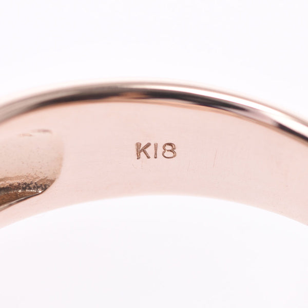 Ladies k18pg ring ring