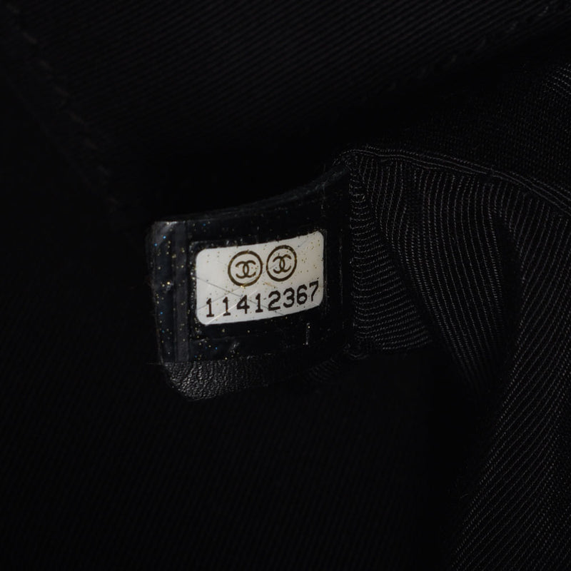 Chanel Chanel Matrasse GST Chain Tote Black Gold Bracket Ladies Caviar Skin Tote Bag A-Rank Used Sinkjo