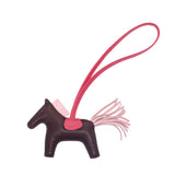 Hermes Hermes Rodeo Touch PM Rouge Serie / Rose Sakura / Fran Boise Y Engraved (around 2020) Unisex Ano Miro Aligator Charm Unused Silgrin