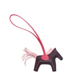 Hermes Hermes Rodeo Touch PM Rouge Serie / Rose Sakura / Fran Boise Y Engraved (around 2020) Unisex Ano Miro Aligator Charm Unused Silgrin