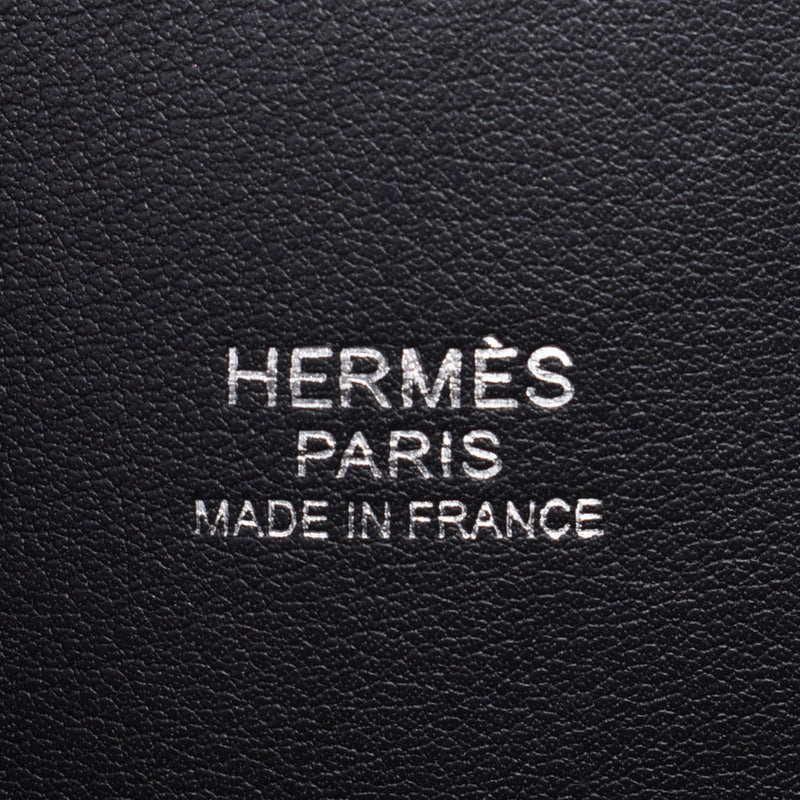 Hermes Hermes Bolid 27 2WAY Bag Black Silver Bracket X Engraving (around 2016) Women's Vasuffft Handbag A-Rank Used Sinkjo