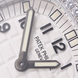 Patrick Philippe Aqua note Luce bezel diamond 4961a-001 Ladies SS / Rubber Watch