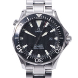 OMEGA Omega Seamaster Professional 300M 2264.50 Men SS Watch Quartz Black Table A-Rank Used Silgrin