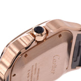Cartier Cartier Santos De Cartier XL WGSA0017 Men's PG / Rubber Watch Automatic Silver Shaver A Rank Used Silgrin
