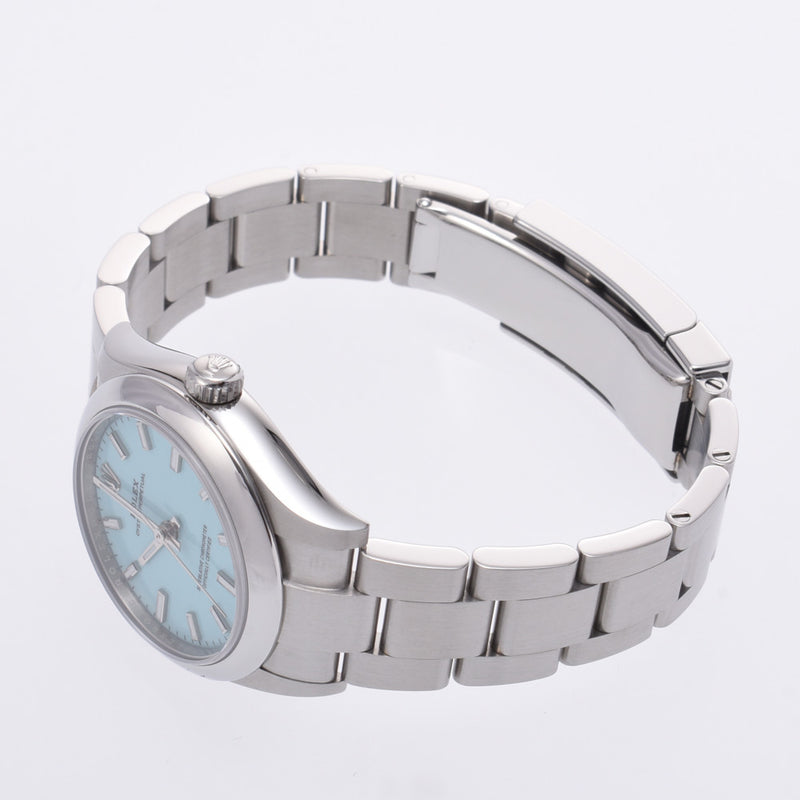 Rolex Rolex Oyster Perpetual 31277200 Ladies SS Watch automatic turquoise blue dial