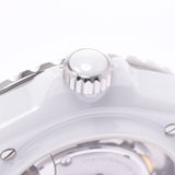 CHANEL シャネル J12 38mm 12Pダイヤ H5705 メンズ 白セラミック/SS 腕時計 自動巻き 白文字盤 Aランク 中古 銀蔵