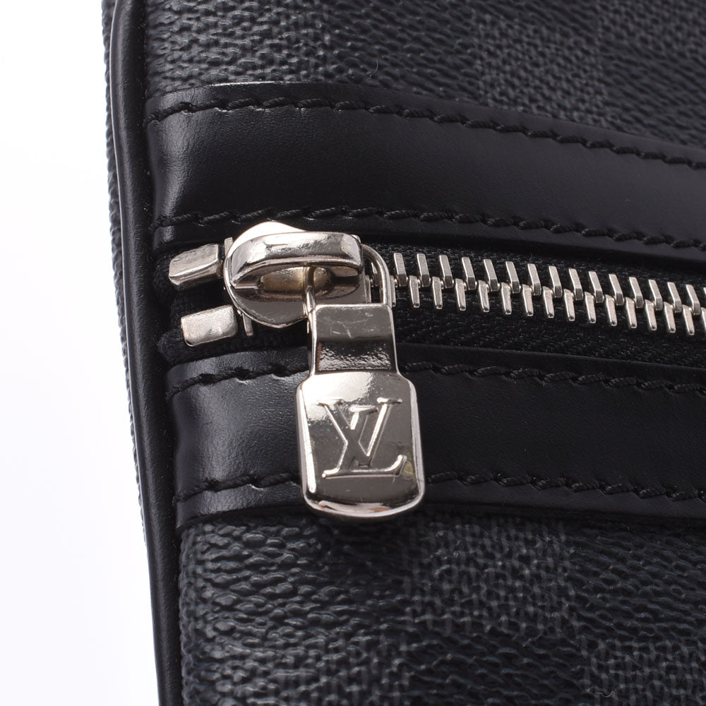 ルイヴィトングラフィット トマス 14137 黒/グレー メンズ ダミエグラフィットキャンバス ショルダーバッグ N58028 LOUIS  VUITTON 中古 – 銀蔵オンライン