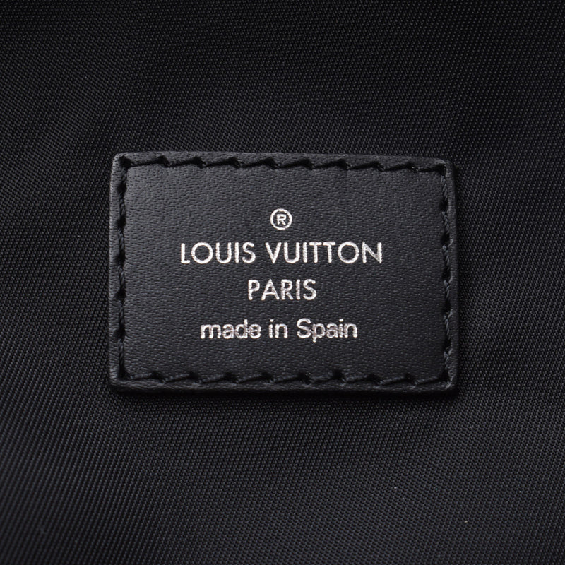 Louis Vuitton Louis Vuitton Monogram Eclipse Cabarito Black M44228 Men's Monogram Eclipse Canvas Handbag A-Rank Used Silgrin