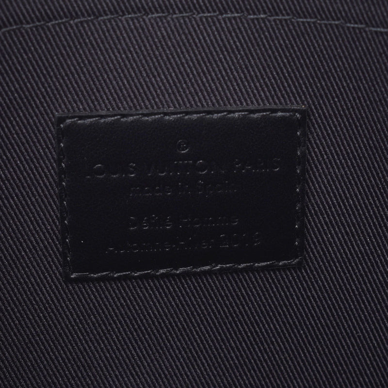 Louis Vuitton Louis Vuitton Taiga Pochette A4 Rainbow Varglo Black M30347 Men's Leather Clutch Bag A-Rank Used Sinkjo
