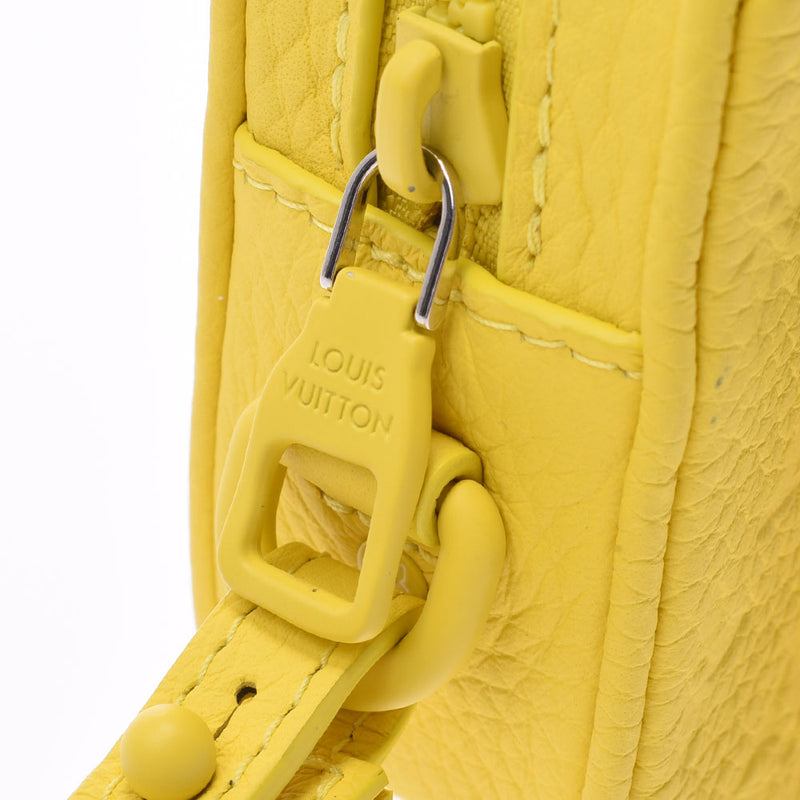 Louis Vuitton Monogram pochette Volga Clutch Bag Yellow m53554 men's Tryon leather second bag NEW