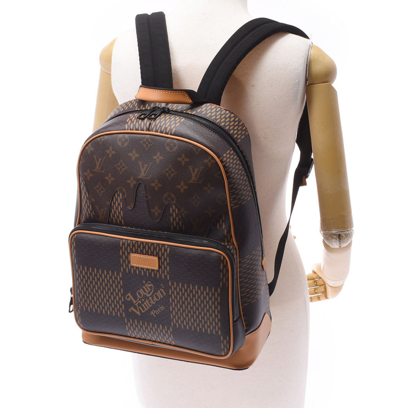 Louis Vuitton Damier giant backpack Nigo collaboration brown n40380 Unisex Damier canvas backpack Day Pack NEW