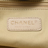 CHANEL Chanel Dauville Chantote 2WAY bag, dark blue, lady, dark blue, denim/lessert bag, bag, AB, rank, used silver storehouse.