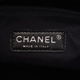 Chanel Chanel Parivi Litz Tote PM黑色女士帆布/皮革手提包新的Sanko