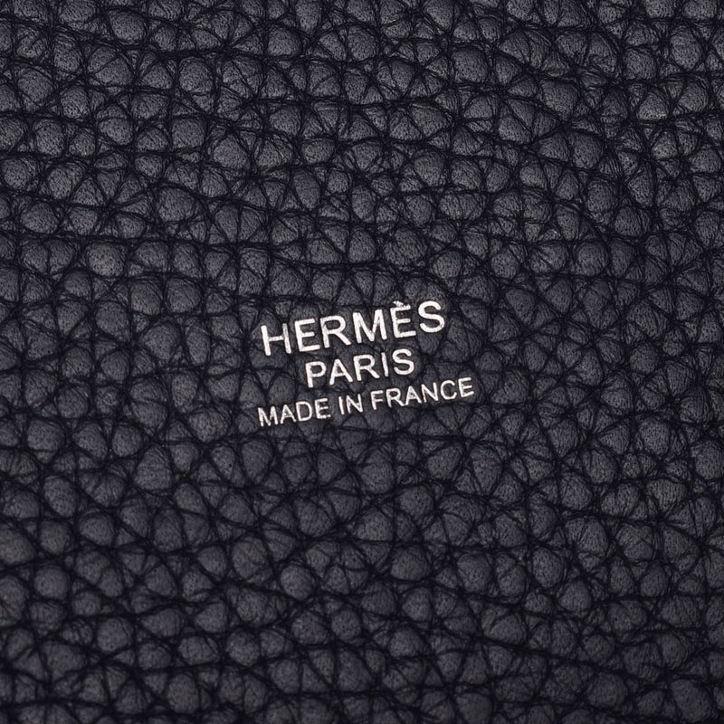 HERMES Hermes Picotan Rock MM Bruny Silver Golden X Imprint(约2016年)女士Trillon Clemans手袋AB Rank使用银仓