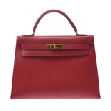 Hermes Kerry 32 outfit 2WAY Rouge VIFF gold hardware V