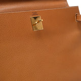 Hermes Kerry 32 embroidery 2WAY natural gold 3P embroidery bag