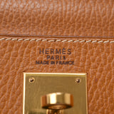 HERMES Hermes,Kelly,32 Inner Sewing 2WAY天然金金雕刻(大约2000年)Ladies Ardenne Handbag B Rank使用银器