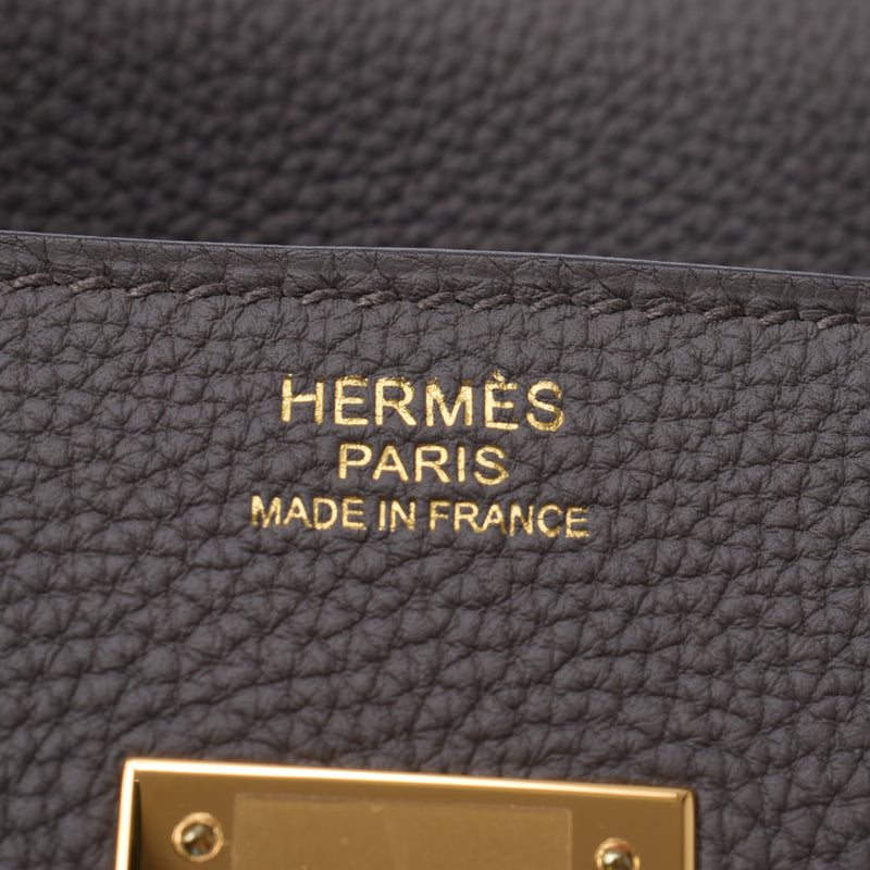 HERMES Hermes Else Gold, 30 Etan Gold fittings yontick (around 2020), Ladies, Togo handbag, new ginga.