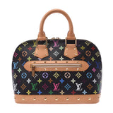 路易威登（Louis Vuitton）路易威登（Louis Vuitton）多色Alma黑色M92646女士字母组合多色手袋AB等级二手Ginzo