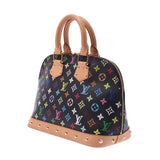 路易威登（Louis Vuitton）路易威登（Louis Vuitton）多色Alma黑色M92646女士字母组合多色手袋AB等级二手Ginzo