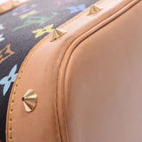路易威登（Louis Vuitton）路易威登（Louis Vuitton）多色Alma黑色M92646女士字母组合多色手袋AB等级二手Ginzo
