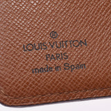 LOUIS VUITTON路易威登Monogram Compact拉链棕色M61667中性Monogram帆布双折钱包AB等级二手Ginzo