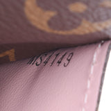 Louis Vuitton Monogram ported fortila Rose Valley Le m62235 Womens Monogram canvas Long Wallet NEW