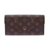 Louis Vuitton Monogram ported fortila Rose Valley Le m62235 Womens Monogram canvas Long Wallet NEW