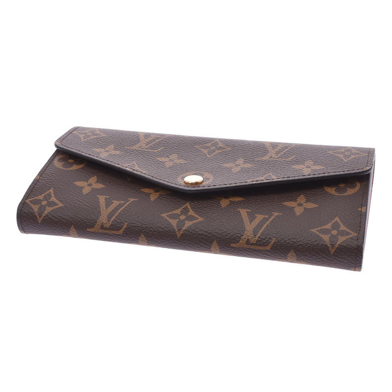 Louis Vuitton Monogram ported fortila Rose Valley Le m62235 Womens Monogram canvas Long Wallet NEW