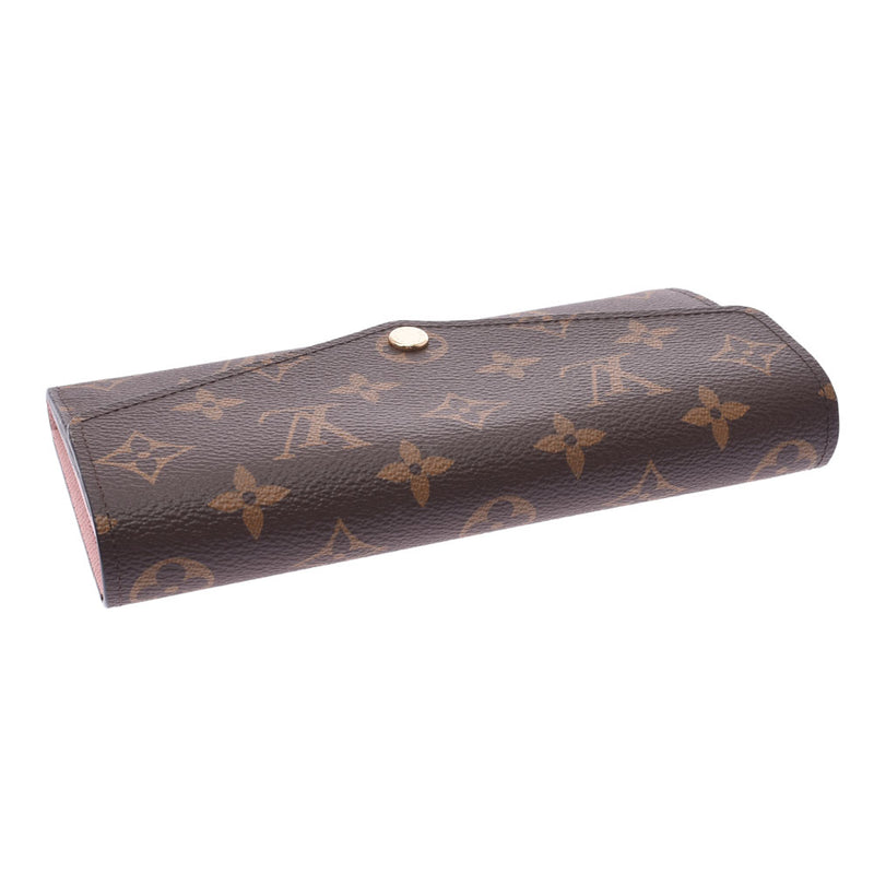 Louis Vuitton Monogram ported fortila Rose Valley Le m62235 Womens Monogram canvas Long Wallet NEW